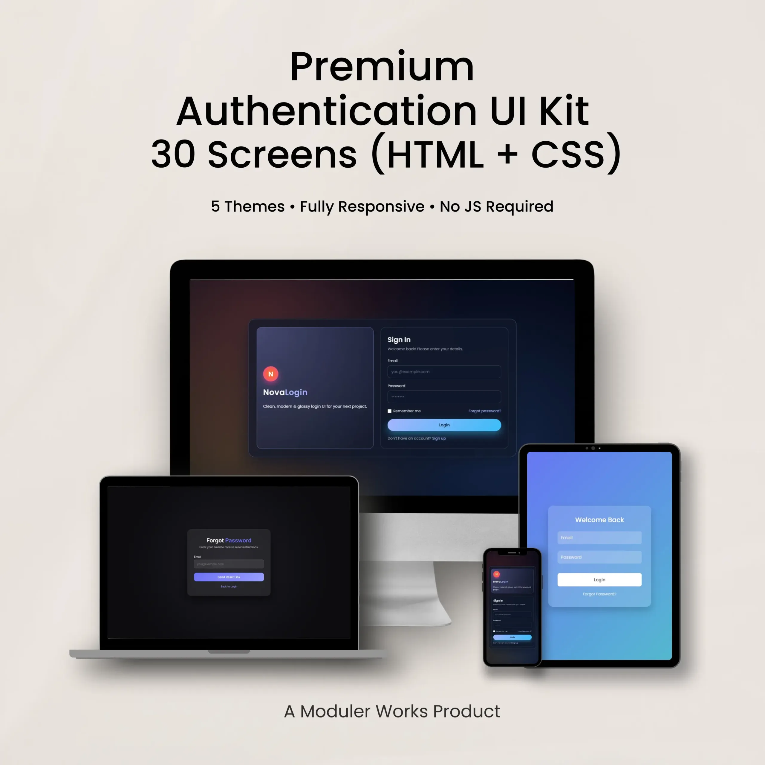 premium-authentication-ui-kit-cover